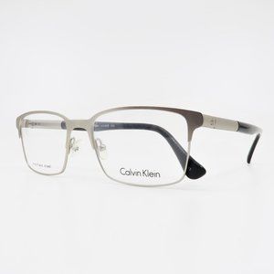 Calvin Klein Unisex Gunmetal Glasses